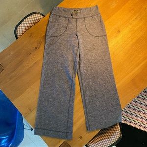 Lululemon Heather Grey Wide Leg Lounge Pants